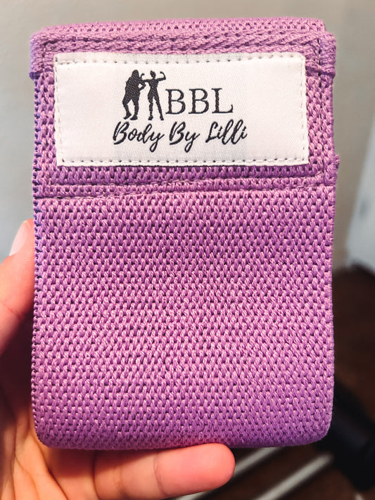 Perfect Peach Booty Band (Purple) Light